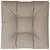 Produktbild 6 för Palldyna taupe 70x70x12 cm tyg