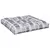 Produktbild 2 för Palldyna grårutig 70x70x12 cm tyg