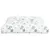 Produktbild 6 för Palldyna bladmönster 70x70x12 cm tyg