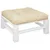 Produktbild 3 för Palldyna beige 80x80x12 cm tyg