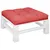 Produktbild 3 för Palldyna röd 80x80x12 cm tyg