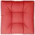 Produktbild 6 för Palldyna röd 80x80x12 cm tyg