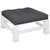 Produktbild 3 för Palldyna svart 80x80x12 cm tyg