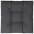 Produktbild 6 för Palldyna svart 80x80x12 cm tyg