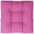Produktbild 2 för Palldyna rosa 80x80x12 cm tyg