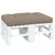Produktbild 3 för Palldyna taupe 120x80x12 cm tyg