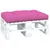 Produktbild 3 för Palldyna rosa 120x80x12 cm tyg