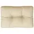 Produktbild 2 för Palldyna beige 50x40x12 cm tyg