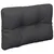 Produktbild 4 för Palldyna svart 50x40x12 cm tyg