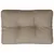 Produktbild 2 för Palldyna taupe 50x40x12 cm tyg