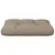 Produktbild 5 för Palldyna taupe 50x40x12 cm tyg