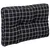 Produktbild 4 för Palldyna svartrutig 50x40x12 cm tyg