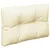 Produktbild 4 för Palldyna gräddvit 60x40x12 cm tyg