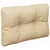 Produktbild 4 för Palldyna beige 60x40x12 cm tyg