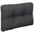 Produktbild 4 för Palldyna svart 60x40x12 cm tyg