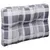 Produktbild 4 för Palldyna grårutig 60x40x12 cm tyg