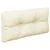 Produktbild 4 för Palldyna gräddvit 70x40x12 cm tyg