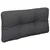 Produktbild 4 för Palldyna svart 70x40x12 cm tyg