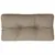 Produktbild 2 för Palldyna taupe 70x40x12 cm tyg