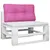 Produktbild 3 för Palldyna rosa 70x40x12 cm tyg
