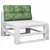 Produktbild 3 för Palldyna bladmönster 80x40x12 cm tyg