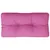 Produktbild 2 för Palldyna rosa 80x40x12 cm tyg