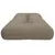 Produktbild 6 för Palldyna taupe 120x40x12 cm tyg