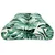 Produktbild 6 för Palldyna bladmönster 120x40x12 cm tyg