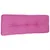Produktbild 2 för Palldyna rosa 120x40x12 cm tyg