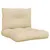 Produktbild 2 för Palldynor 2 st beige tyg