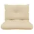 Produktbild 5 för Palldynor 2 st beige tyg