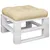 Produktbild 3 för Palldyna beige 58x58x10 cm tyg