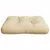 Produktbild 5 för Palldyna beige 58x58x10 cm tyg