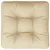 Produktbild 6 för Palldyna beige 58x58x10 cm tyg