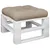 Produktbild 3 för Palldyna taupe 58x58x10 cm tyg