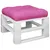 Produktbild 3 för Palldyna rosa 58x58x10 cm oxfordtyg