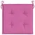 Produktbild 6 för Stolsdynor 6 st rosa 40x40x3 cm tyg
