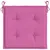 Produktbild 6 för Stolsdynor 2 st rosa 50x50x3 cm tyg