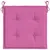 Produktbild 6 för Stolsdynor 6 st rosa 50x50x3 cm tyg