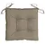 Produktbild 6 för Stolsdynor 6 st taupe 40x40x7 cm oxfordtyg