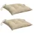 Produktbild 3 för Palldynor 2 st beige 50x50x7 cm oxfordtyg