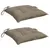 Produktbild 3 för Palldynor 2 st taupe 50x50x7 cm oxfordtyg