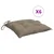 Produktbild 2 för Palldynor 6 st taupe 50x50x7 cm oxfordtyg
