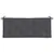 Produktbild 4 för Bänkdyna för trädgården antracit 120x50x7 cm oxfordtyg