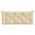 Produktbild 4 för Bänkdyna för trädgården beige 120x50x7 cm oxfordtyg