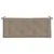 Produktbild 4 för Bänkdyna för trädgården taupe 120x50x7 cm oxfordtyg