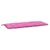 Produktbild 2 för Bänkdyna rosa 120x50x7 cm tyg