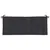 Produktbild 5 för Bänkdynor för trädgården 2st svart 120x50x7cm oxfordtyg
