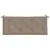 Produktbild 5 för Bänkdynor för trädgården 2st Taupe 120x50x7cm oxfordtyg