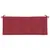 Produktbild 5 för Bänkdynor för trädgården 2st vinröd 120x50x7cm oxfordtyg